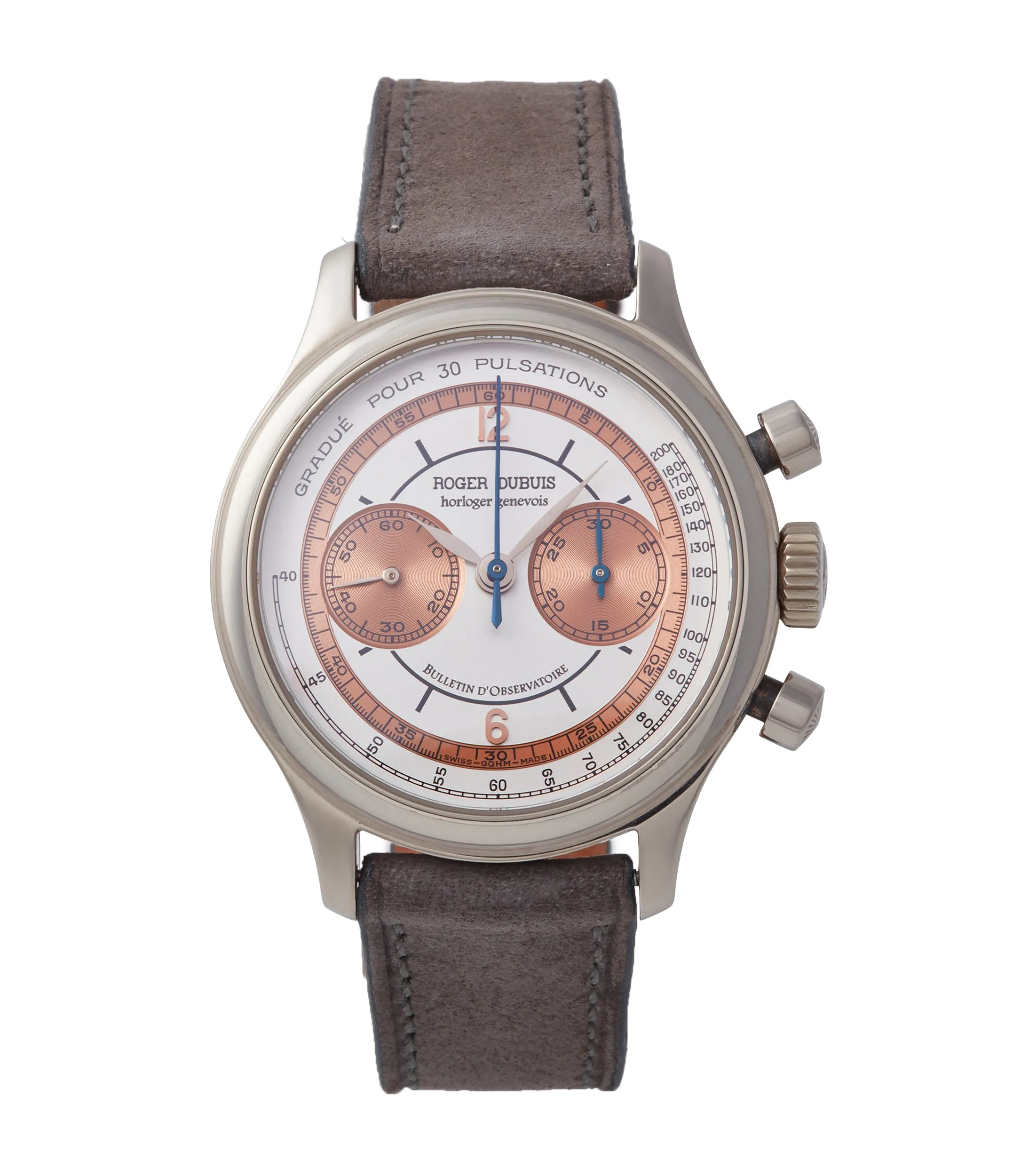 Hommage Chronograph H37 560 | White Gold