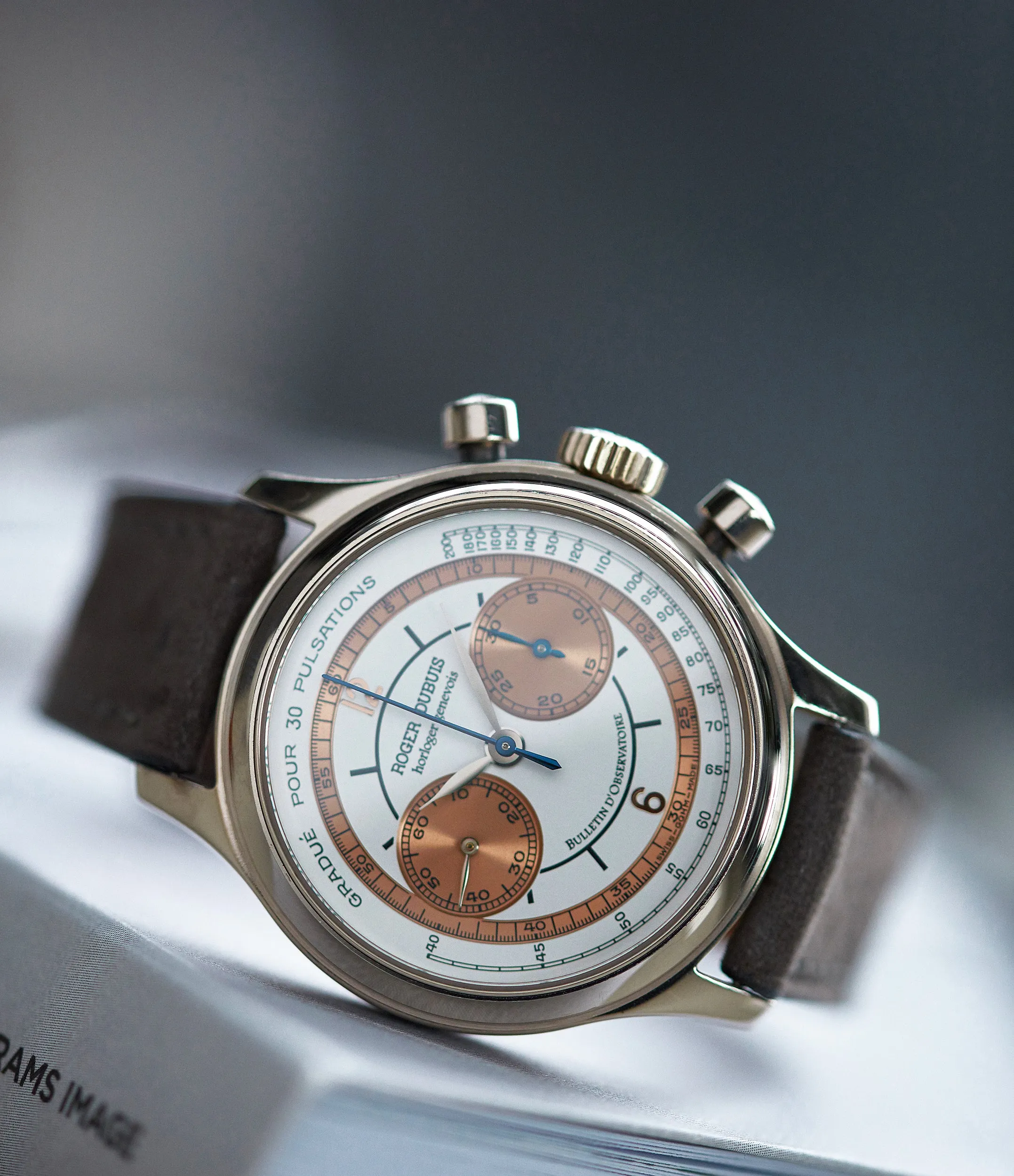 Hommage Chronograph H37 560 | White Gold