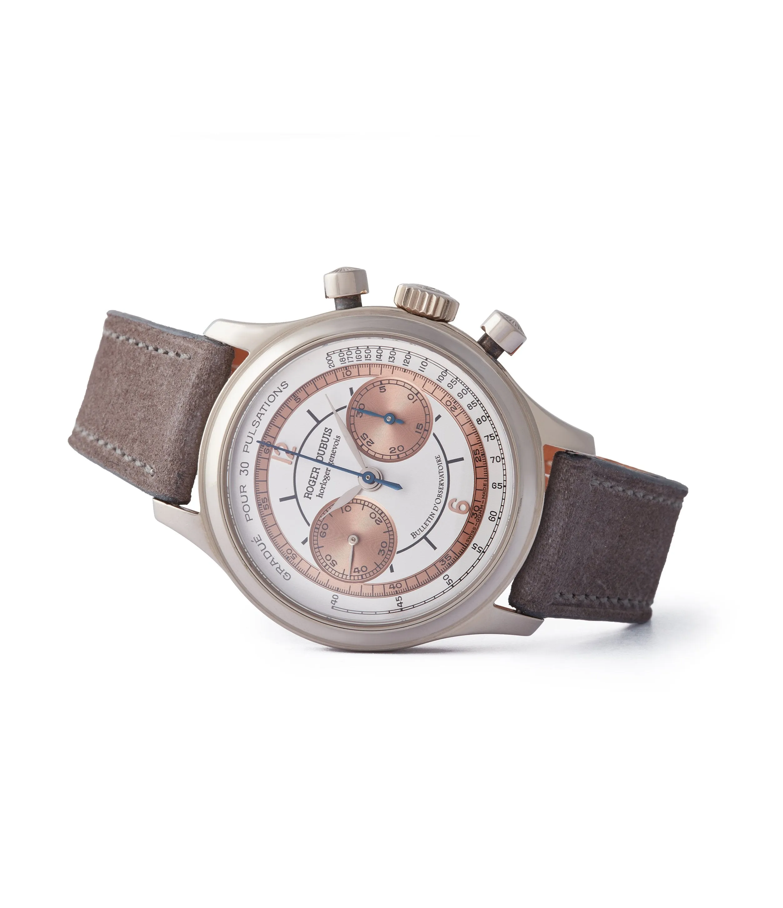 Hommage Chronograph H37 560 | White Gold