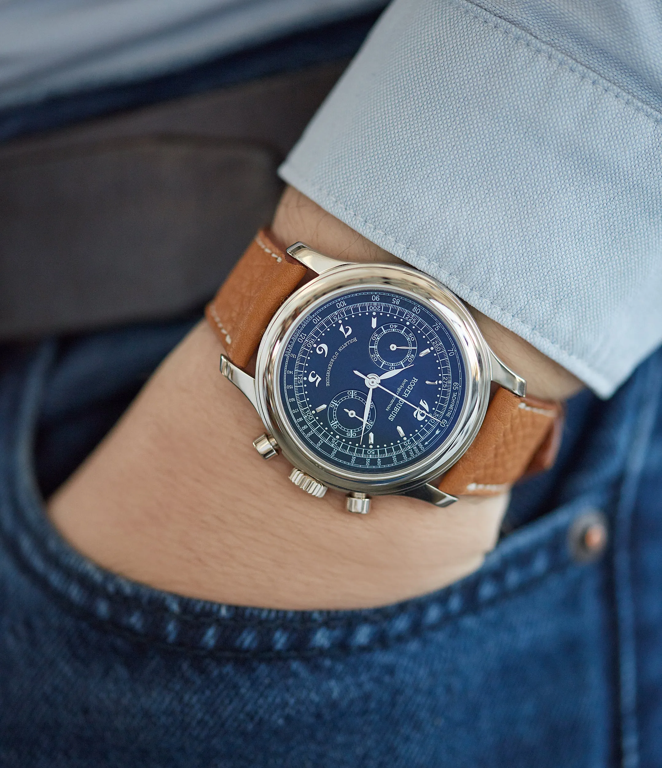 Hommage Chronograph | White Gold