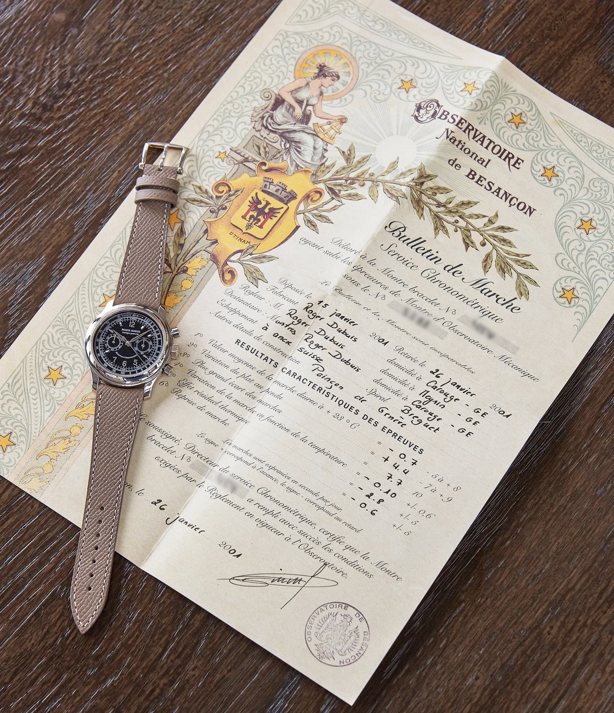 Hommage Chronograph | White Gold
