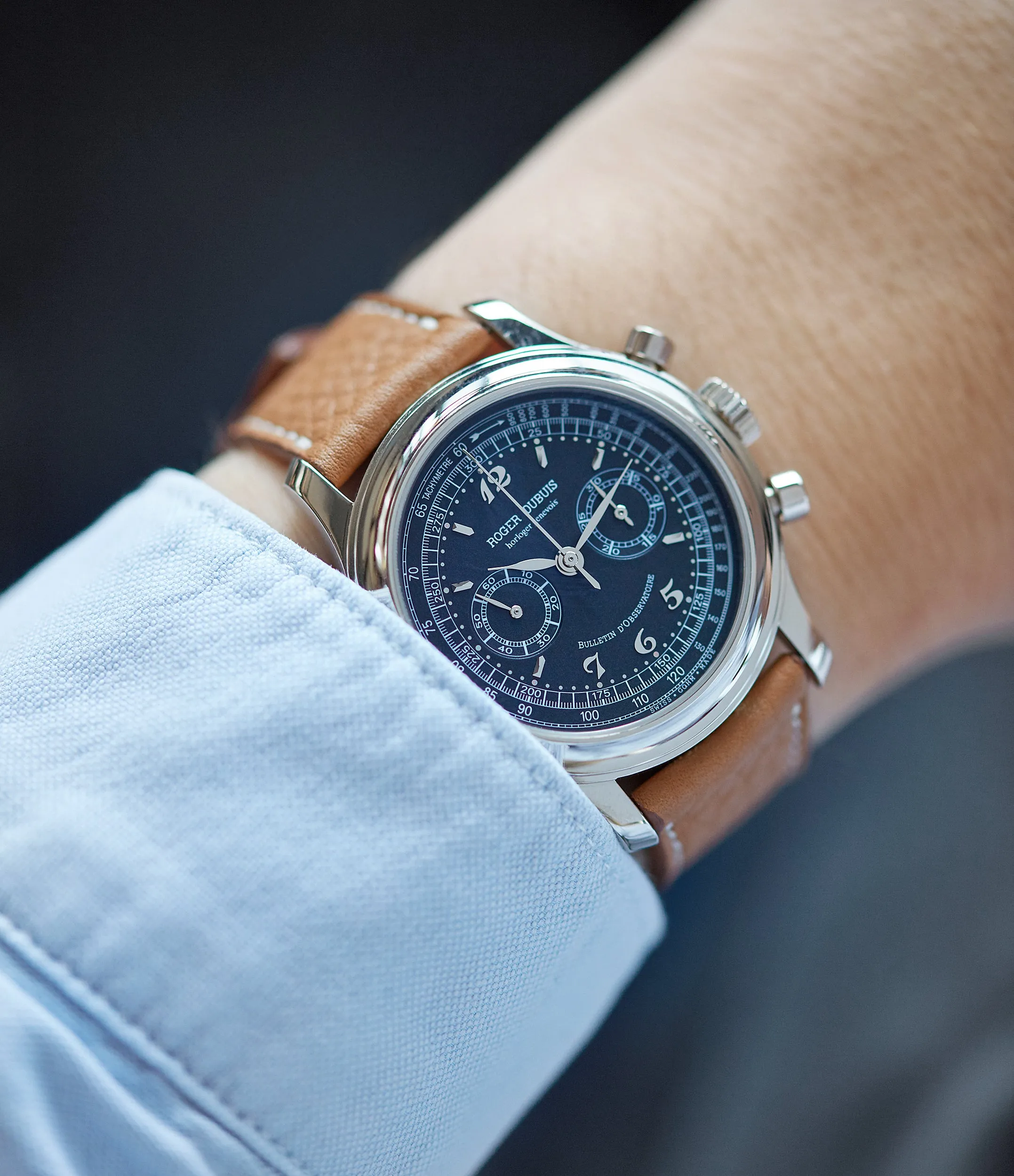 Hommage Chronograph | White Gold