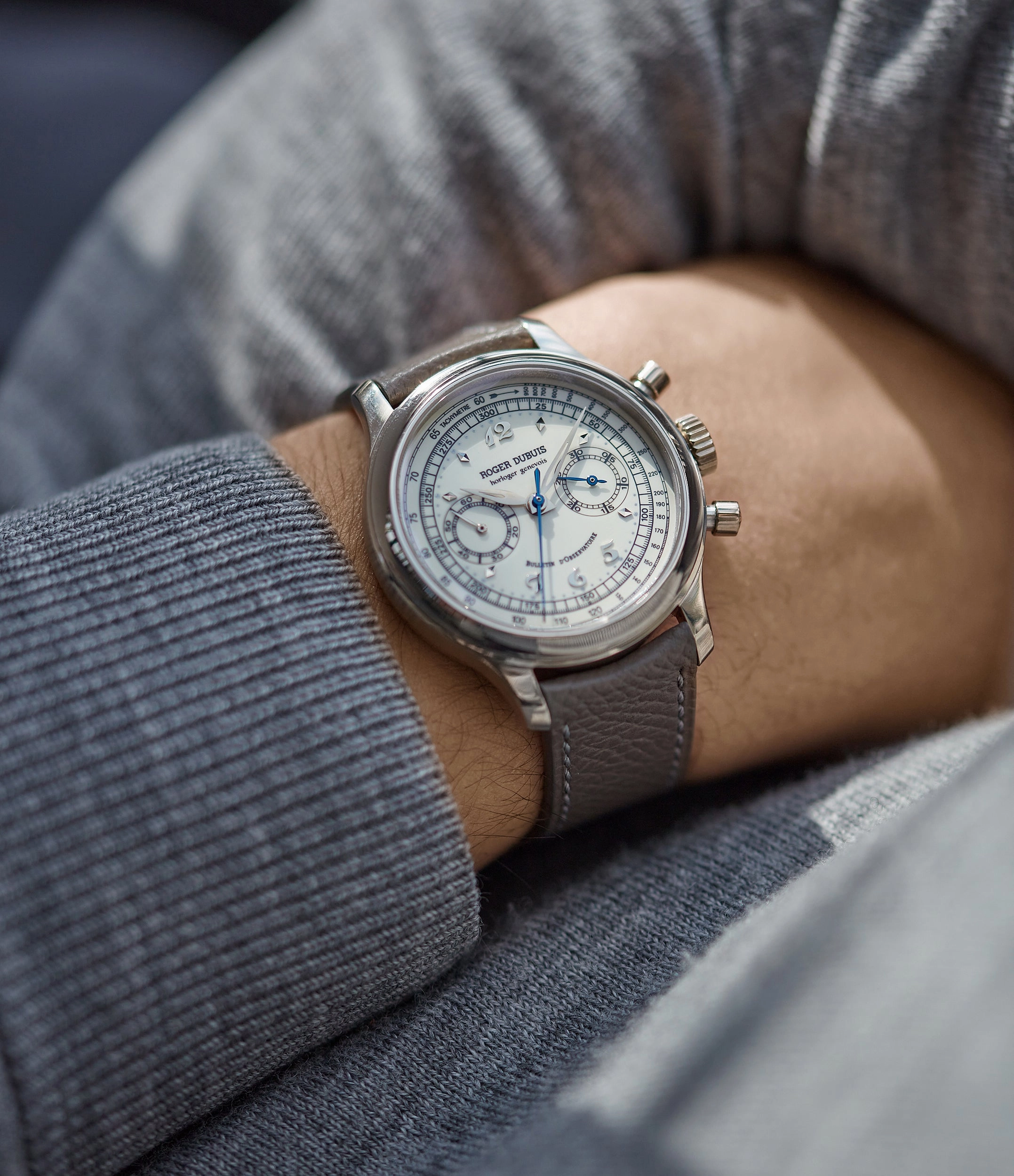 Hommage Chronograph | H37 | White Gold