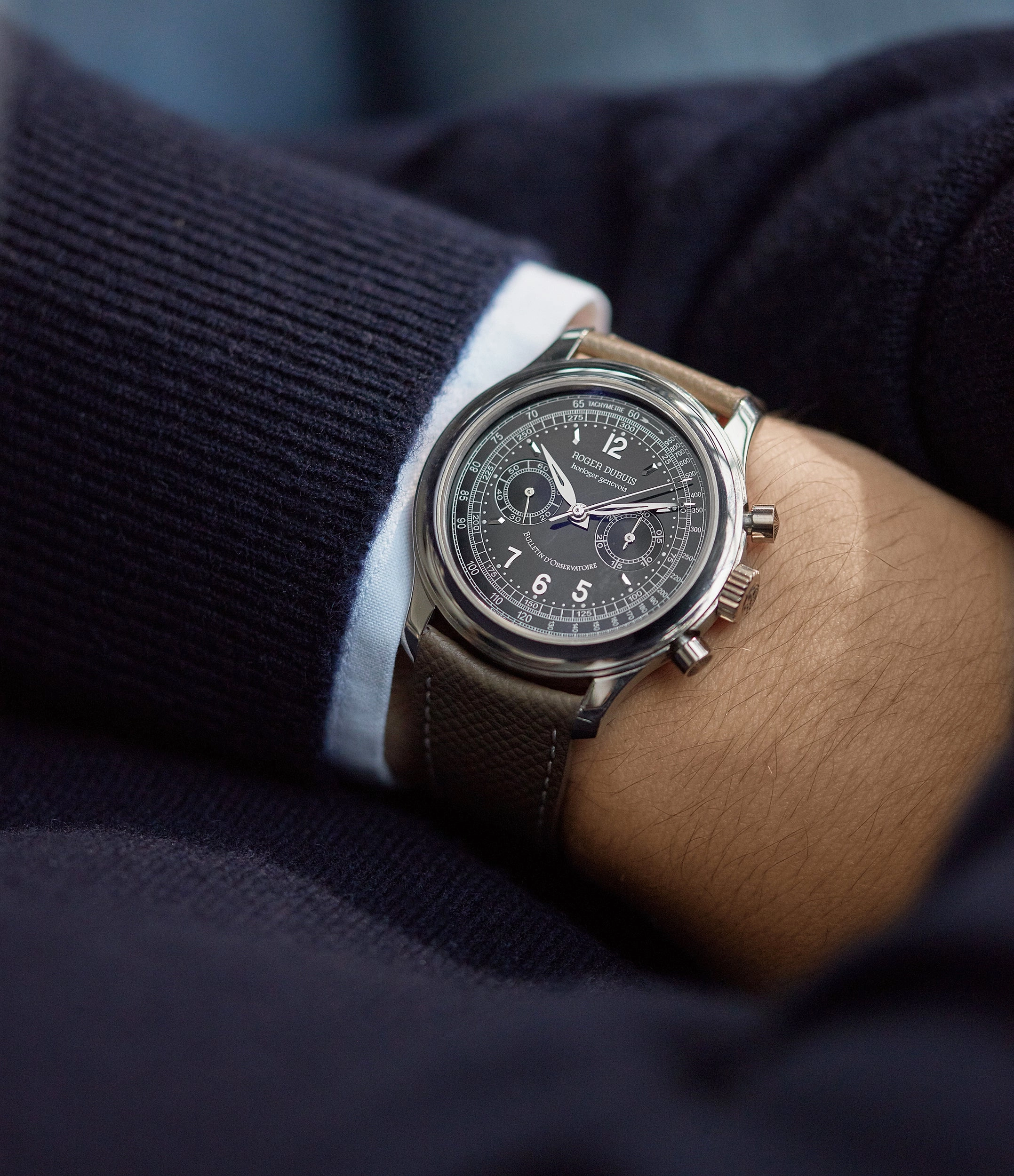 Hommage Chronograph | White Gold