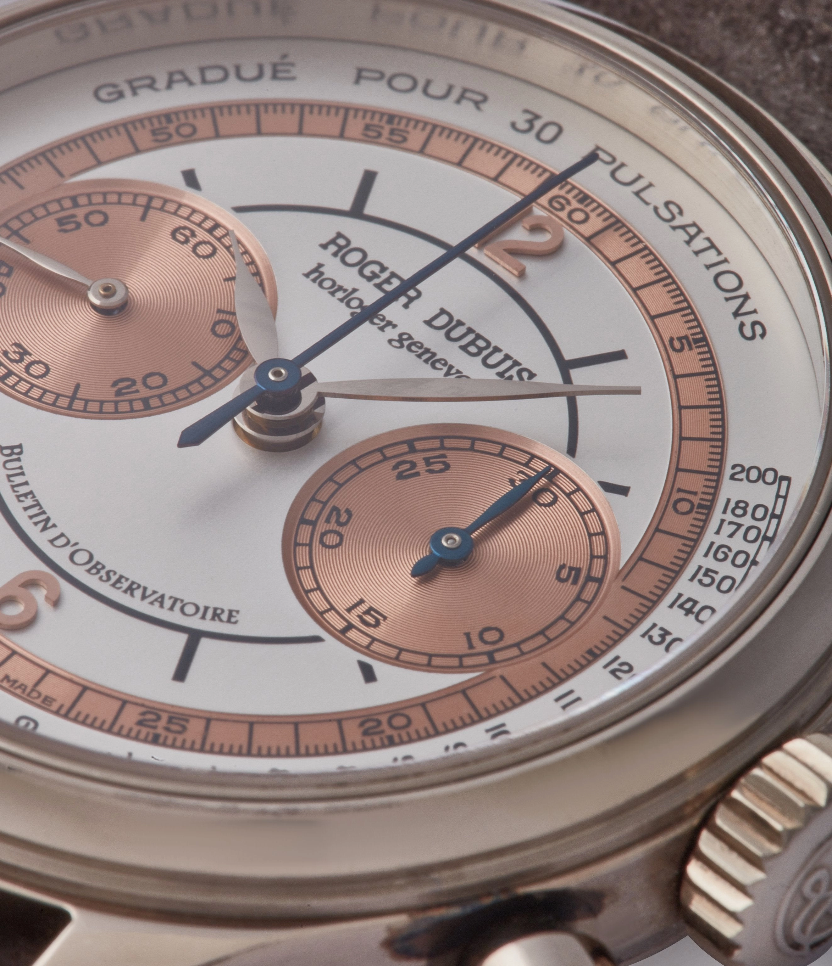 Hommage Chronograph H37 560 | White Gold