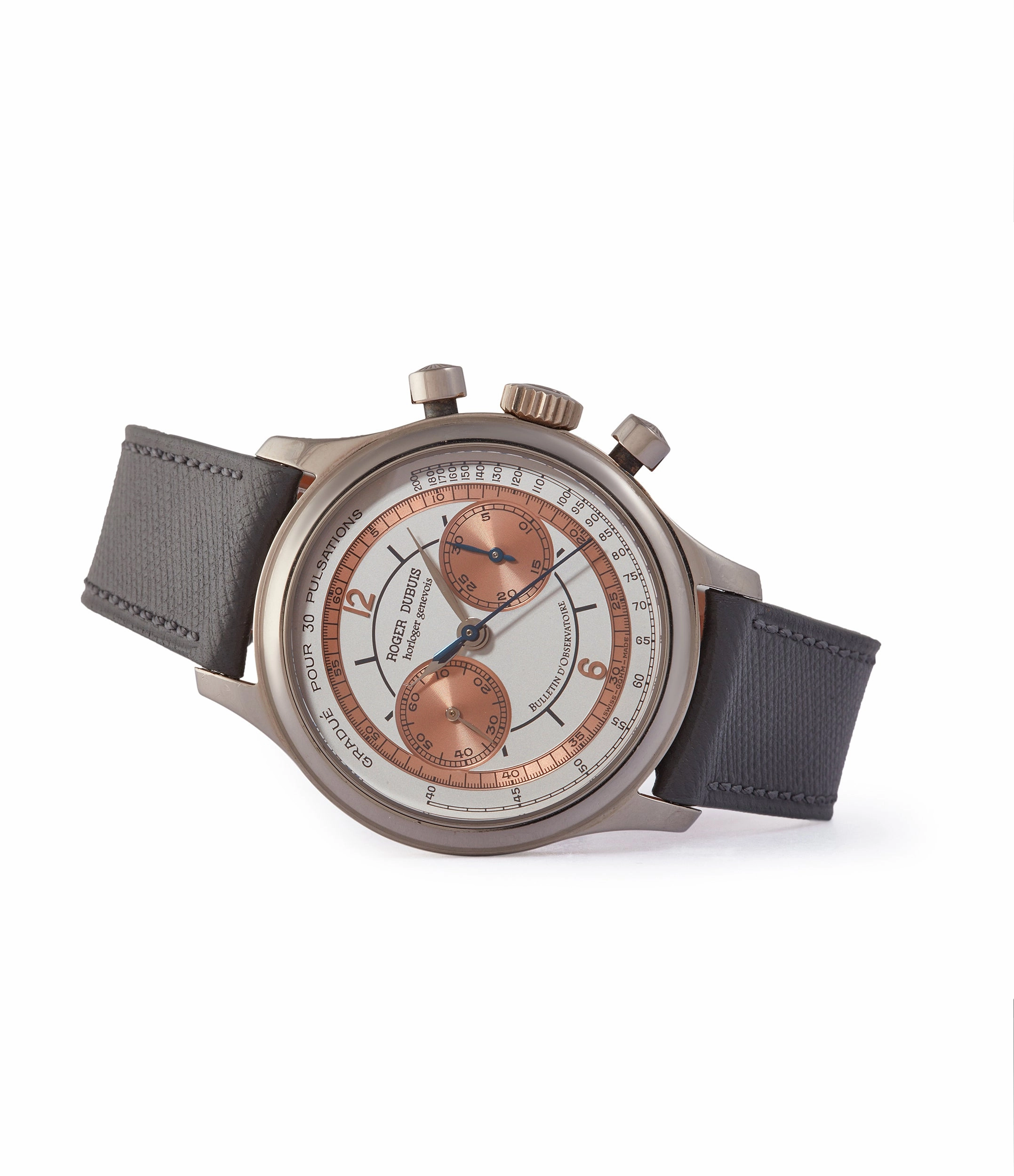 Hommage Chronograph H37 | White Gold