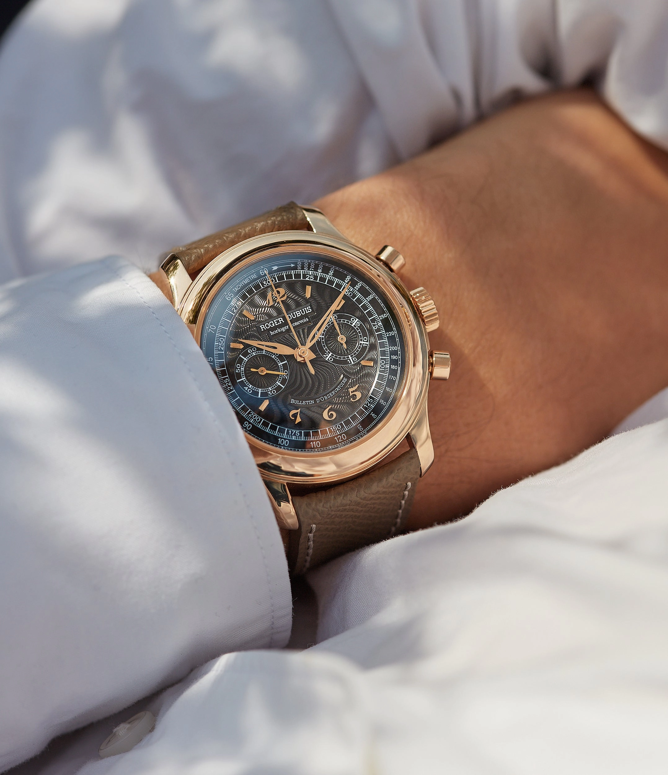 Hommage Chronograph H40 | Rose Gold
