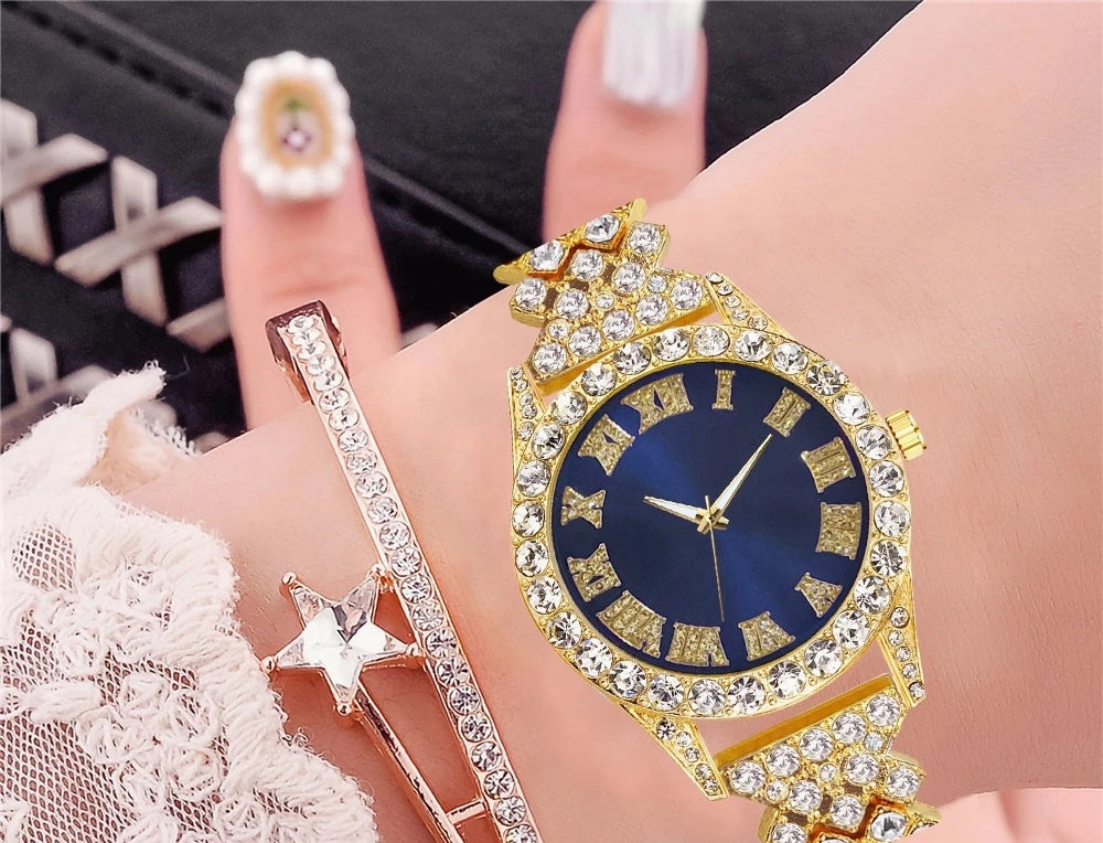Hot-Selling Rhinestone Women's Quartz Watch