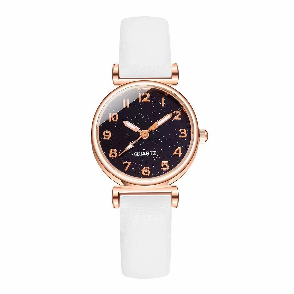 INS Round Dial Digital Women's Watch