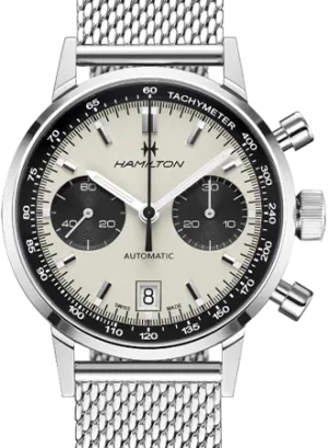 Intra-Matic Chronograph White - Bracelet Ref. H38416111