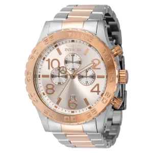 Invicta Men's Quartz Watch - Specialty Chronograph Silver Tone Dial Bracelet | 40604