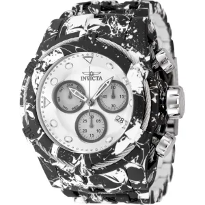 Invicta Men's Watch - Bolt Silver, Grey and Black Dial Aqua Plating Bracelet | 45489