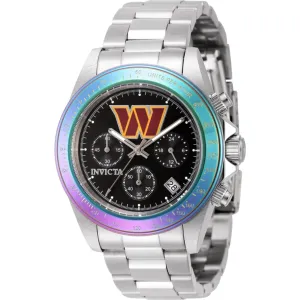 Invicta Men's Watch - NFL Washington Commanders Chronograph Black Dial Dive | 44985