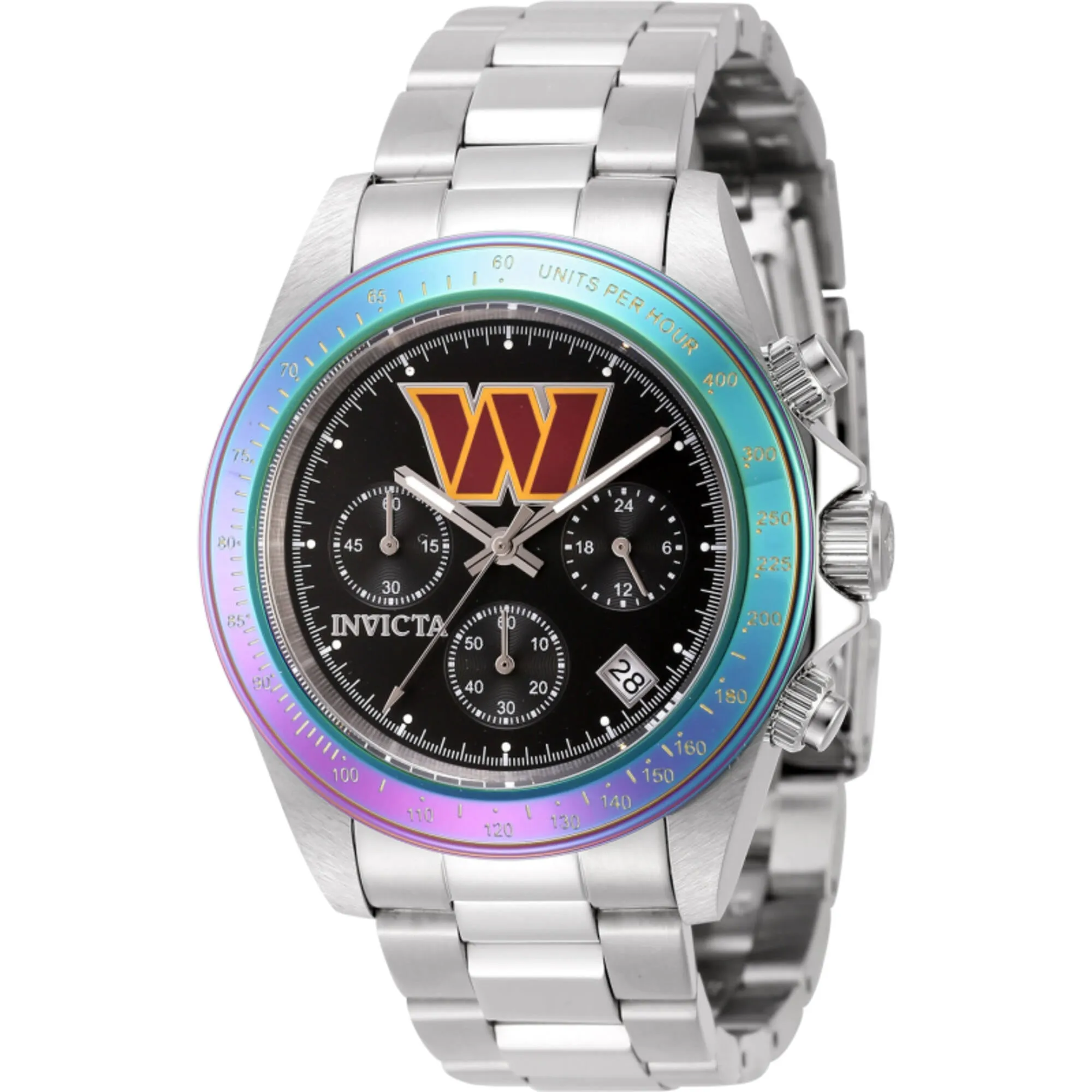 Invicta Men's Watch - NFL Washington Commanders Chronograph Black Dial Dive | 44985