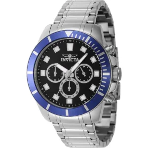 Invicta Men's Watch - Pro Diver Quartz Chronograph Stainless Steel Bracelet | 46040