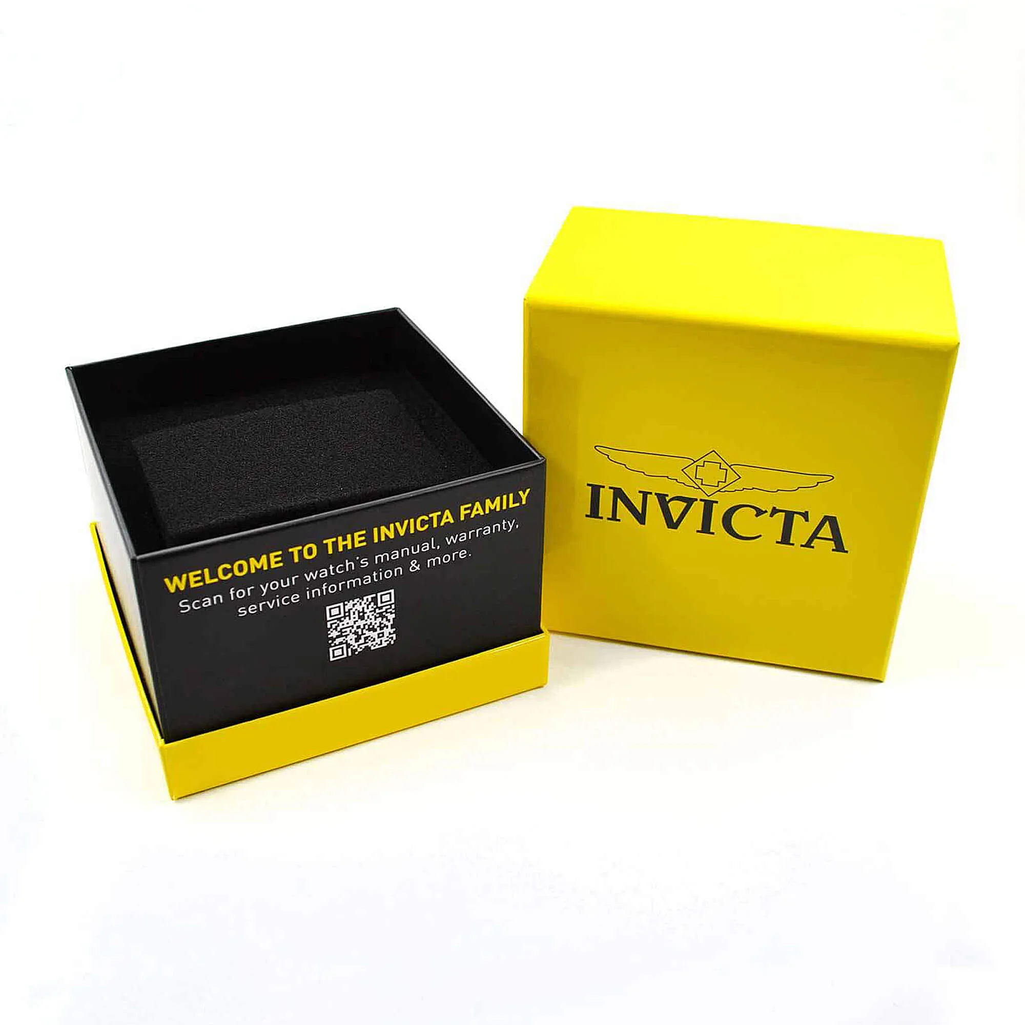 Invicta Men's Watch S1 Rally Black and Silver Skeleton Dial White Strap 49026