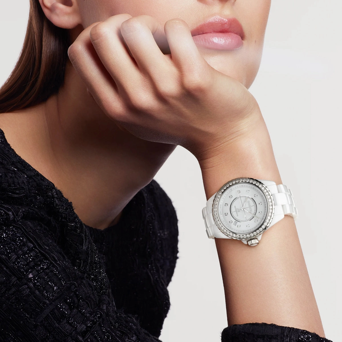 J12 Diamond Bezel Watch Caliber 12.1, 38 mm