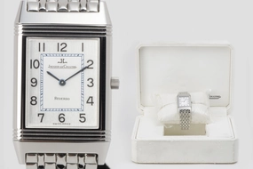 Jaeger Le Coultre Reverso 250.8.08 Stainless Steel 23mm Ladies Watch