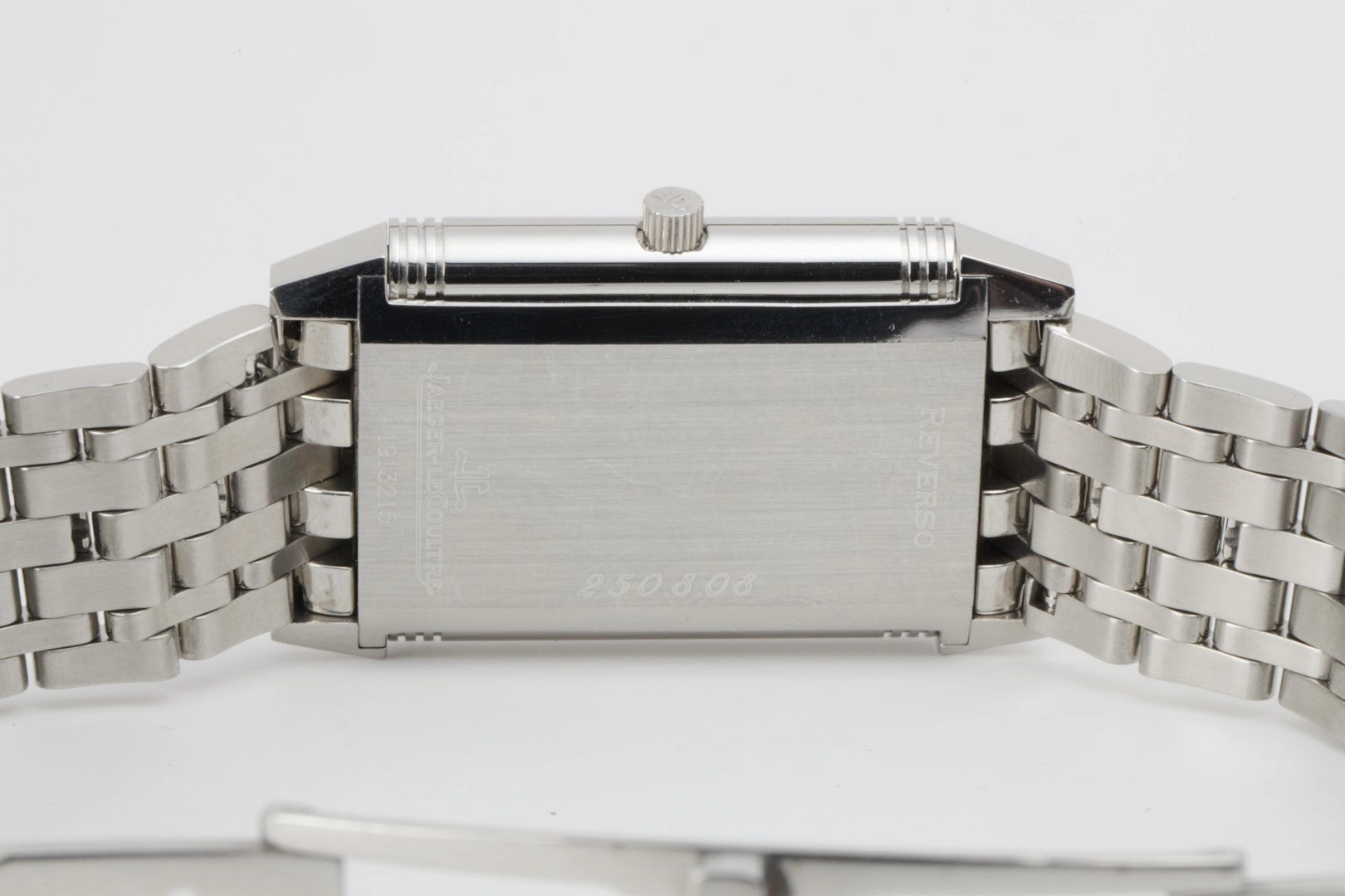 Jaeger Le Coultre Reverso 250.8.08 Stainless Steel 23mm Ladies Watch