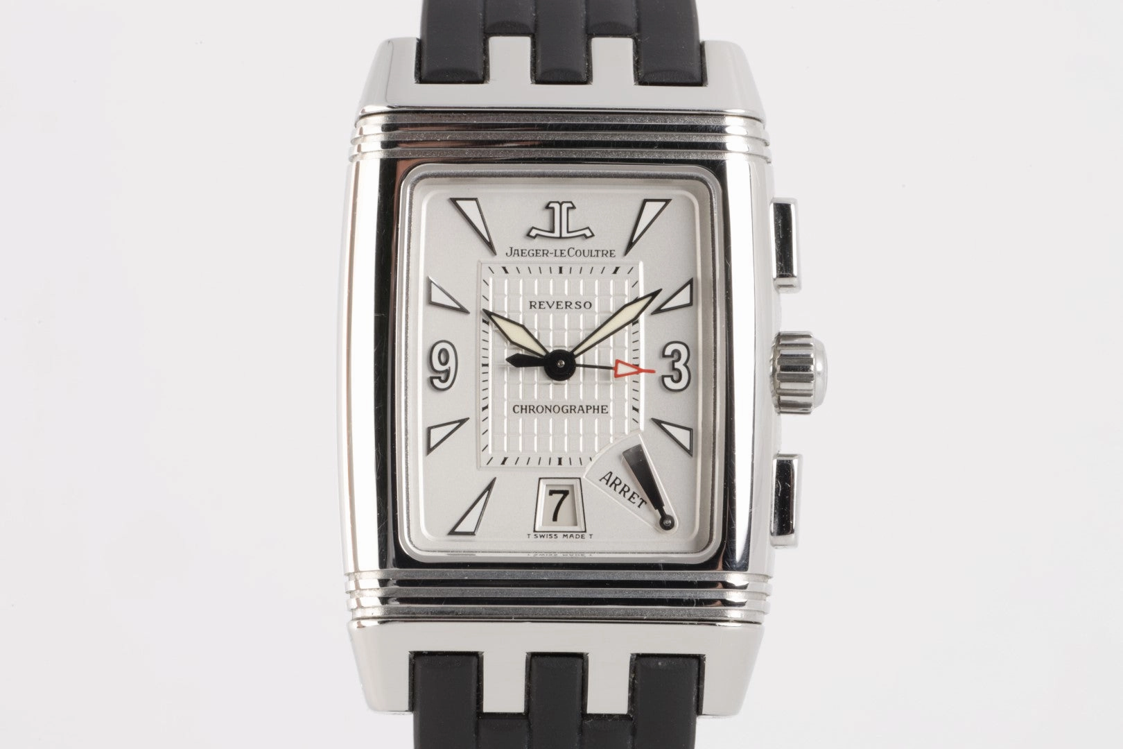 Jaeger Le Coultre Reverso "Grand Sport" 295.8.59 Stainless Steel Men's Watch