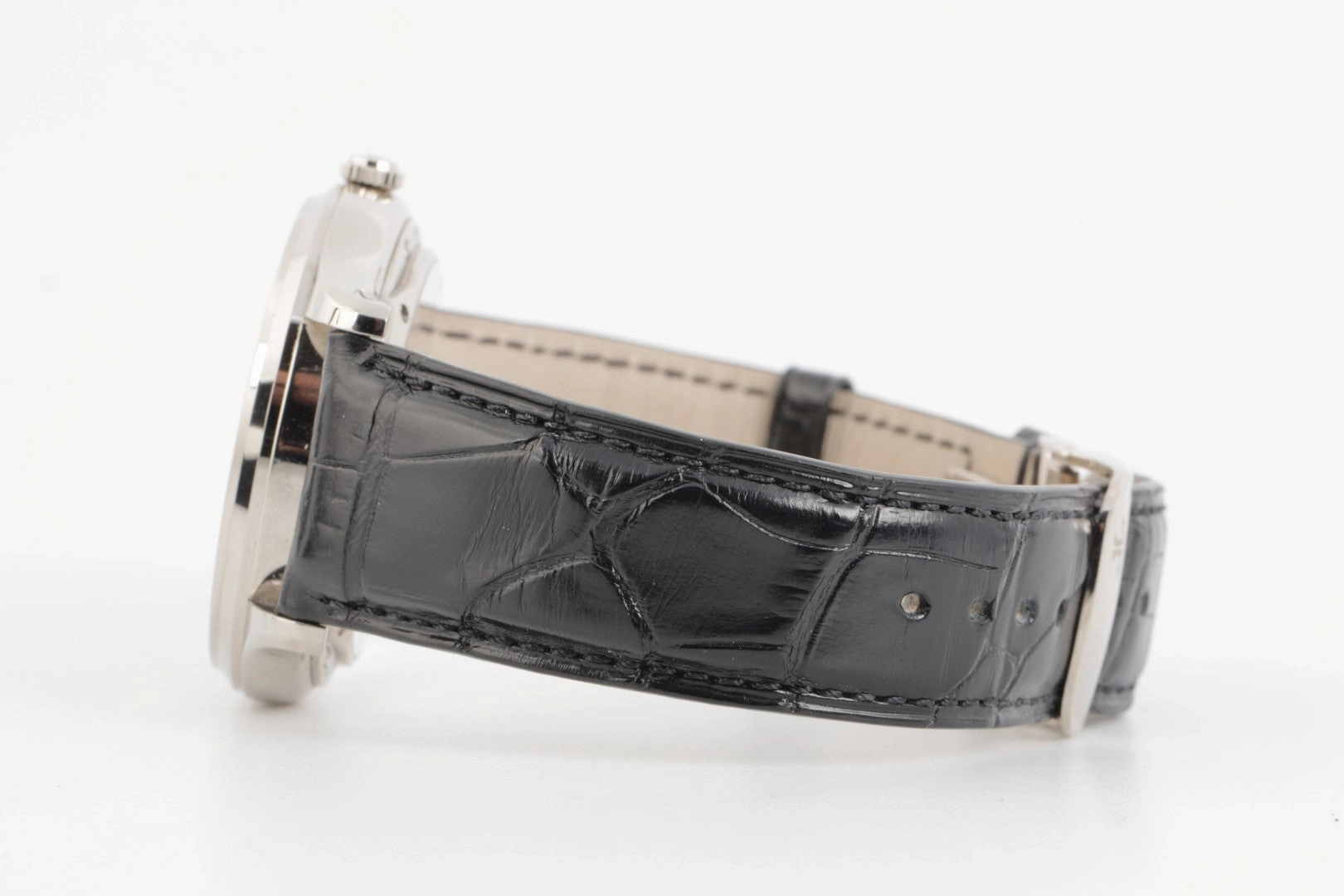 Jaeger LeCoultre Master Ultra Thin Tourbillon 18k White Gold 40mm Men's Watch