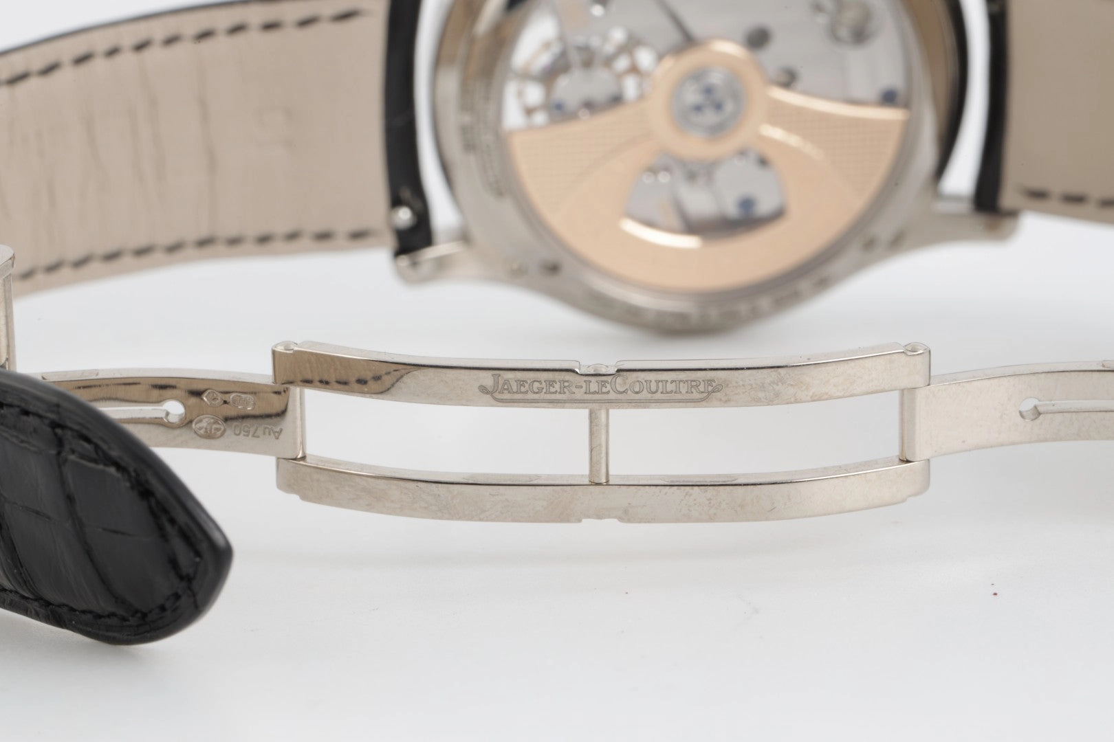 Jaeger LeCoultre Master Ultra Thin Tourbillon 18k White Gold 40mm Men's Watch