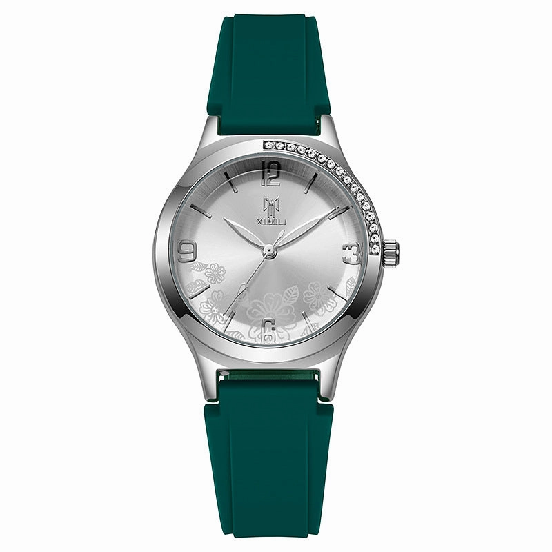 Jelly Silicone Watch Student Minimalist Digital Thin Strap