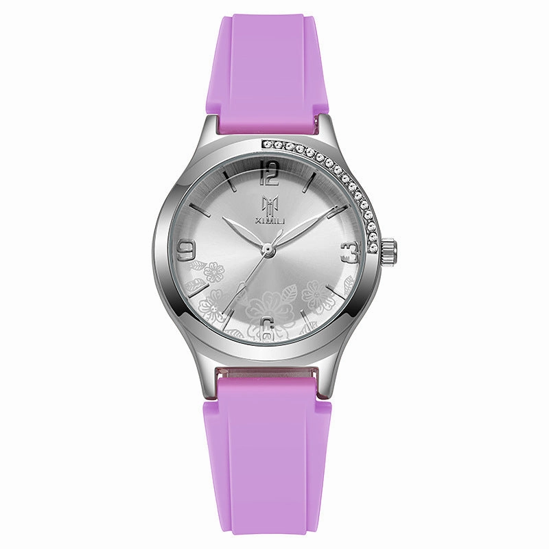 Jelly Silicone Watch Student Minimalist Digital Thin Strap