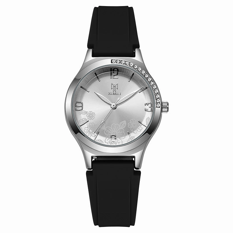 Jelly Silicone Watch Student Minimalist Digital Thin Strap