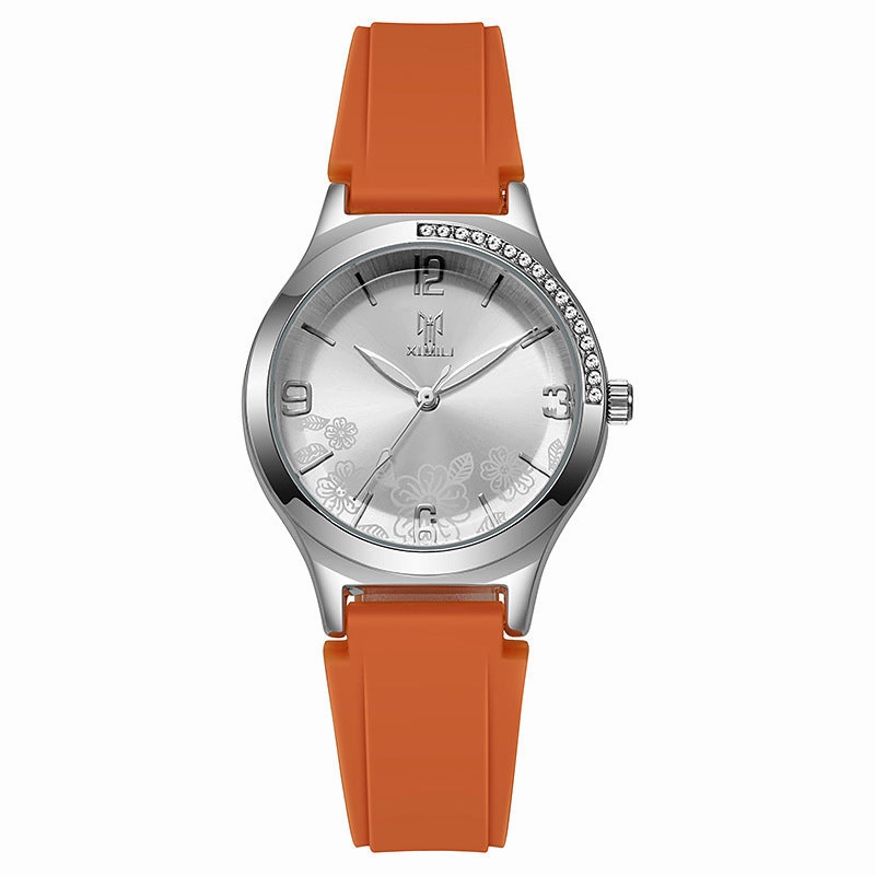 Jelly Silicone Watch Student Minimalist Digital Thin Strap