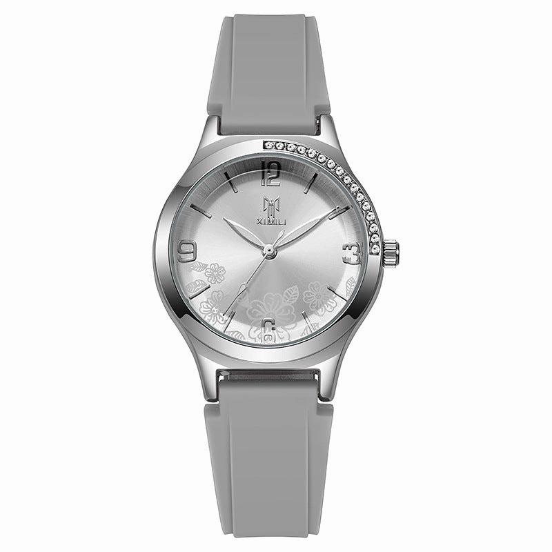 Jelly Silicone Watch Student Minimalist Digital Thin Strap