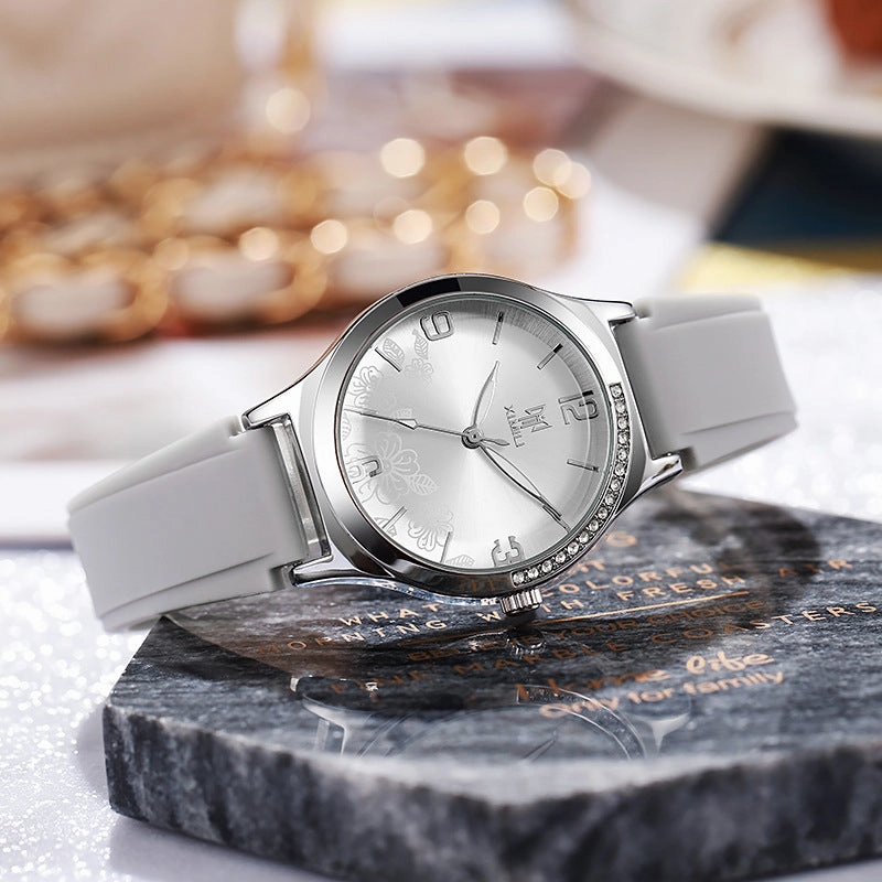 Jelly Silicone Watch Student Minimalist Digital Thin Strap