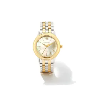 Kendra Scott Alex Two Tone Stainless Steel 35mm Watch