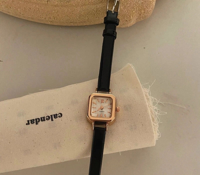 Korean Minimalist Square Candy Watch
