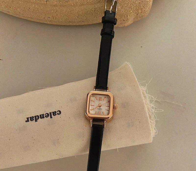 Korean Minimalist Square Candy Watch