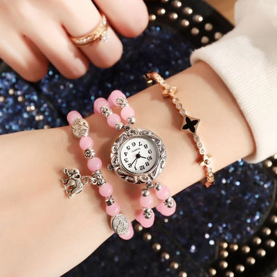 Korean Style Minimalist Artistic Bracelet Watch