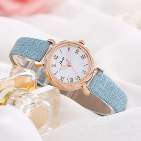 Korean Style Roman Dial Women's Quartz Watch