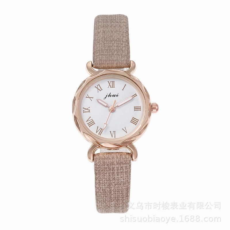 Korean Style Roman Dial Women's Quartz Watch