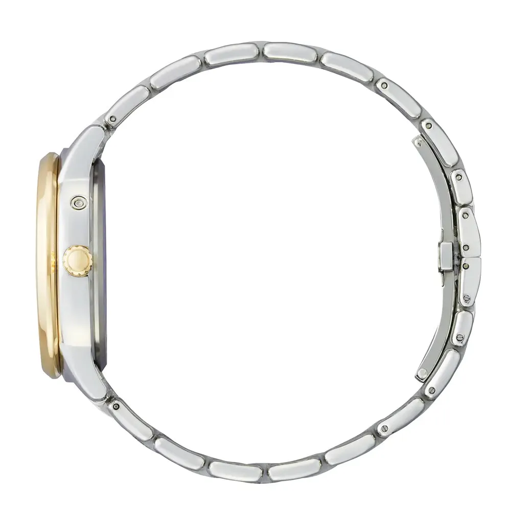 Ladies Citizen Eco Drive Calendrier Moonphase Two-tone Watch, FD0004-51D