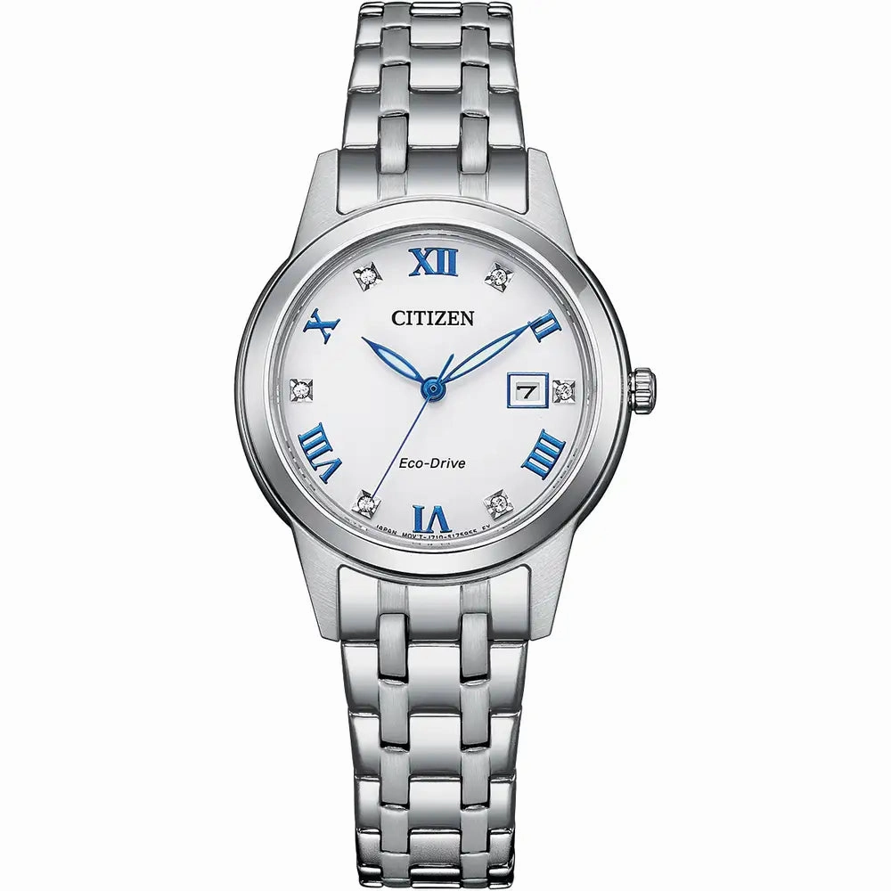Ladies Citizen Ladies Eco Drive Silhouette Crystal Watch FE1240-81A