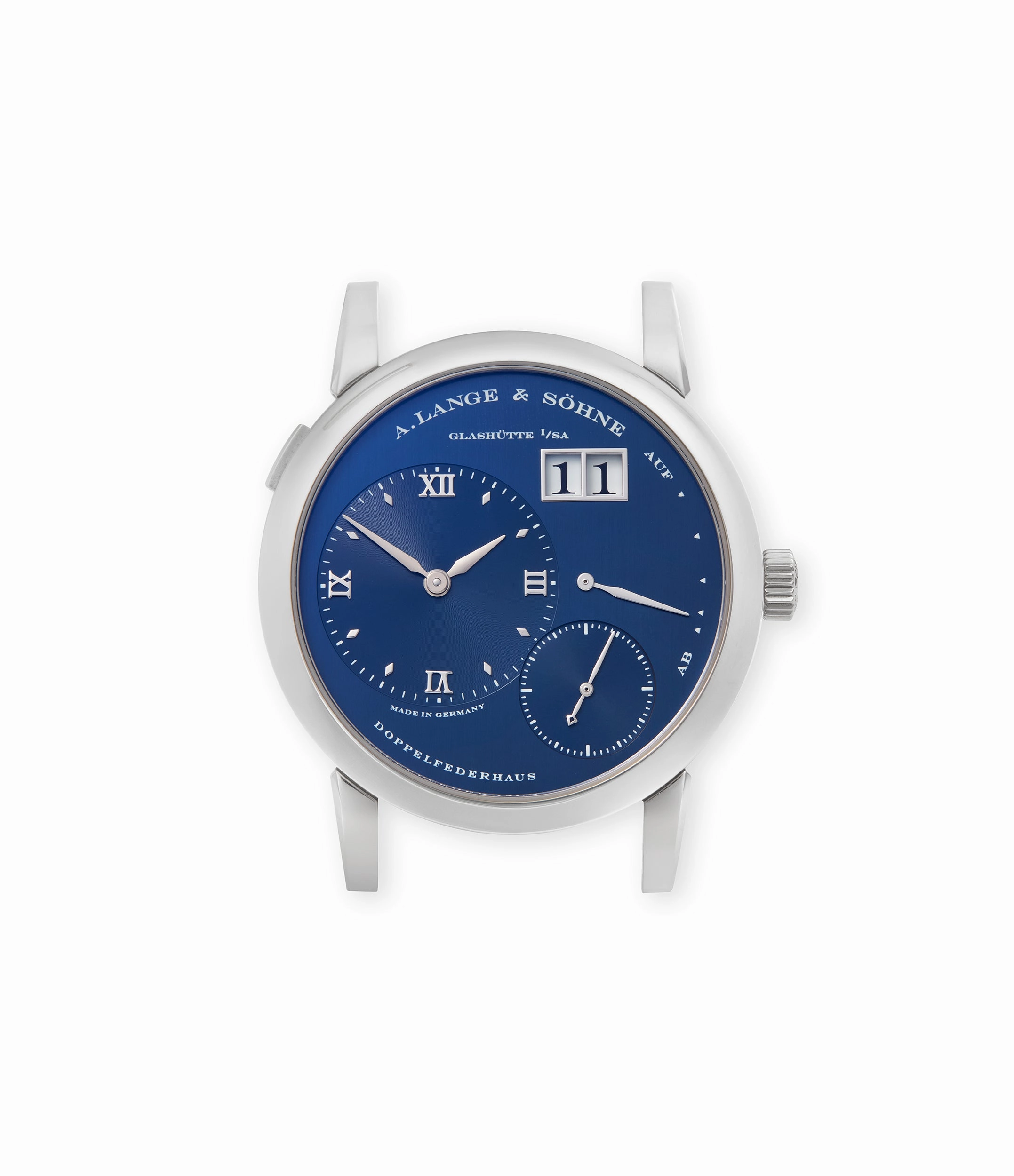 Lange 1 | 101.027 | blue dial | White Gold