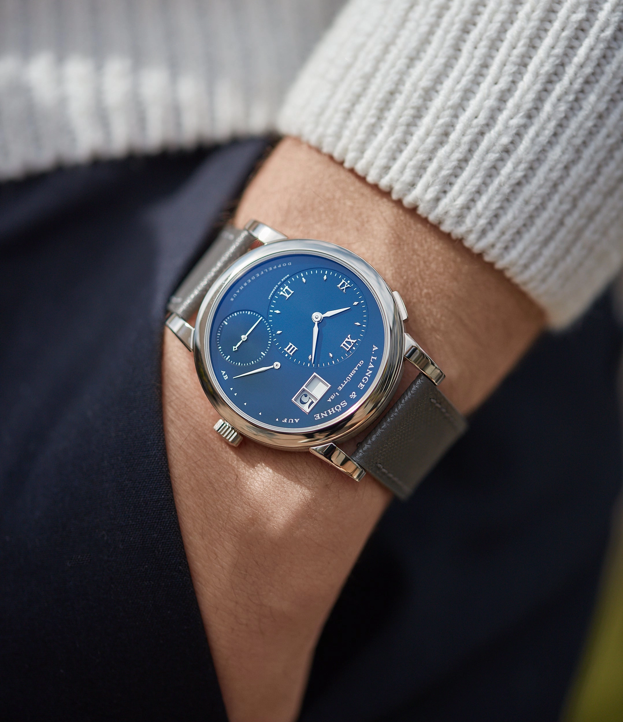 Lange 1 | blue dial | White Gold