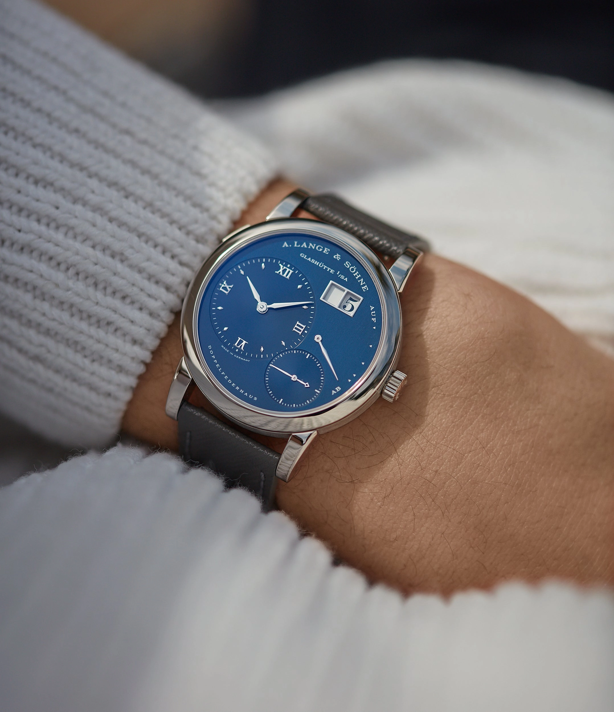 Lange 1 | blue dial | White Gold