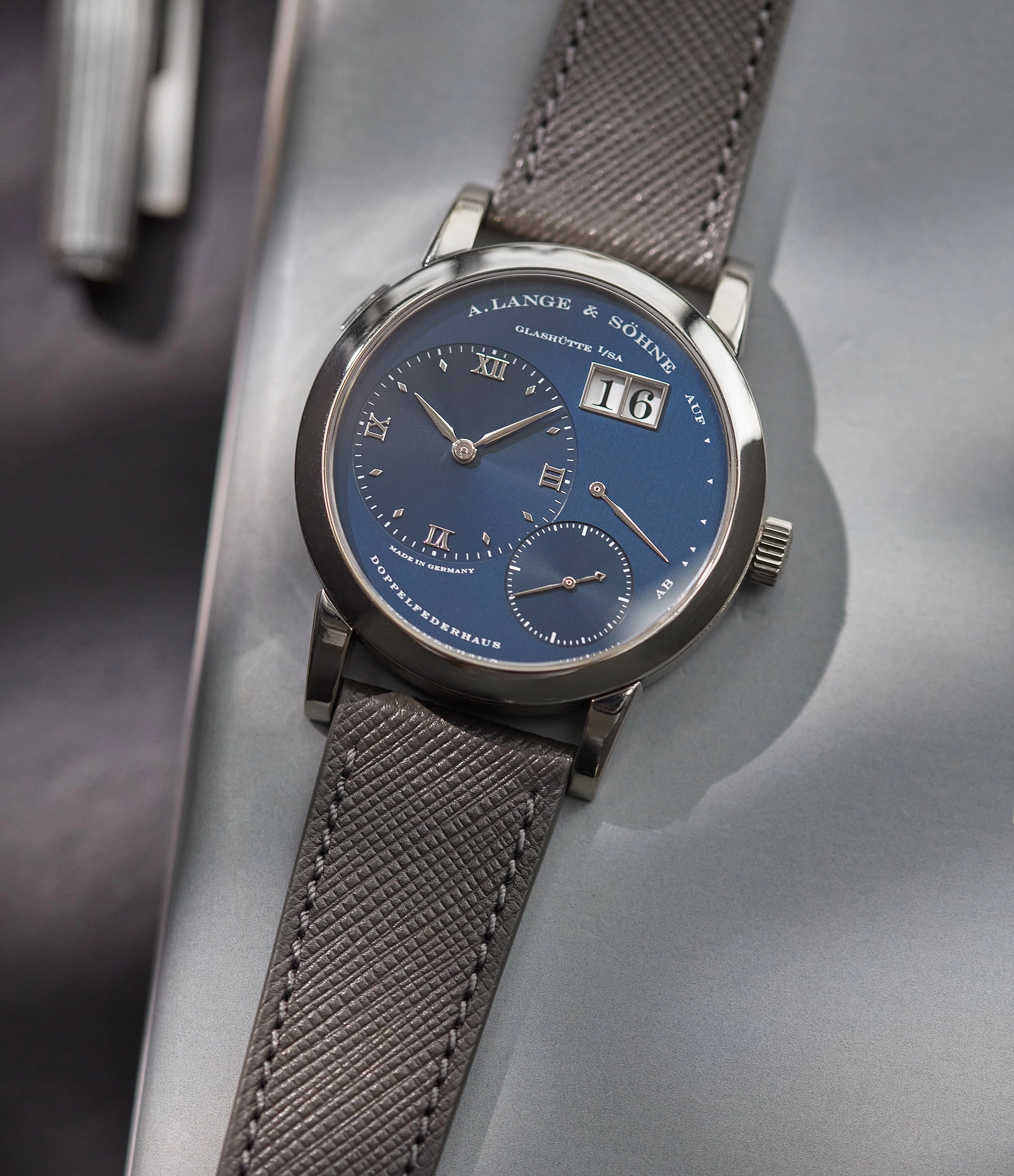 Lange 1 | Blue dial | White Gold