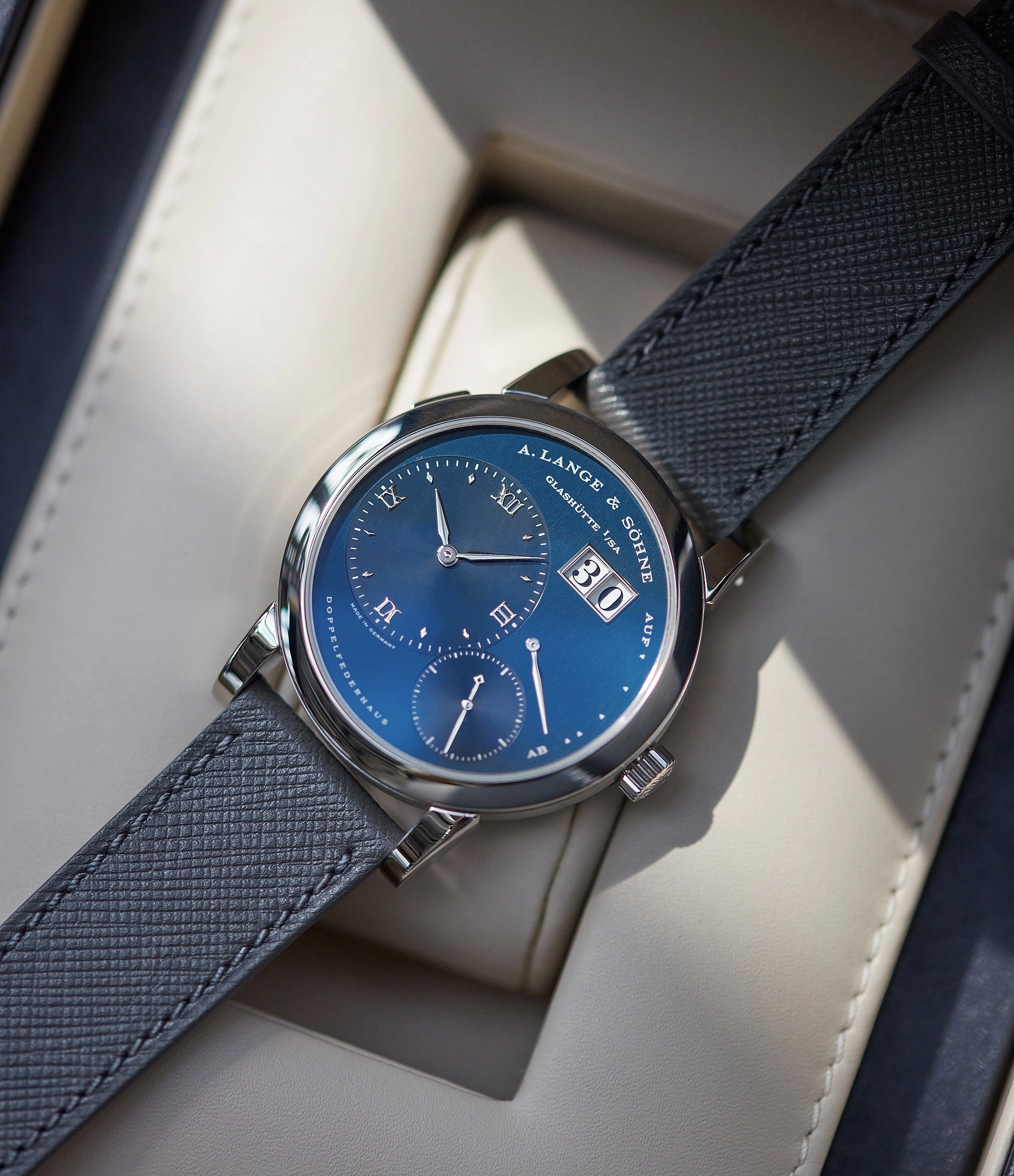 Lange 1 | blue dial | White Gold