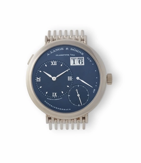 Lange 1 | Blue Dial | White Gold