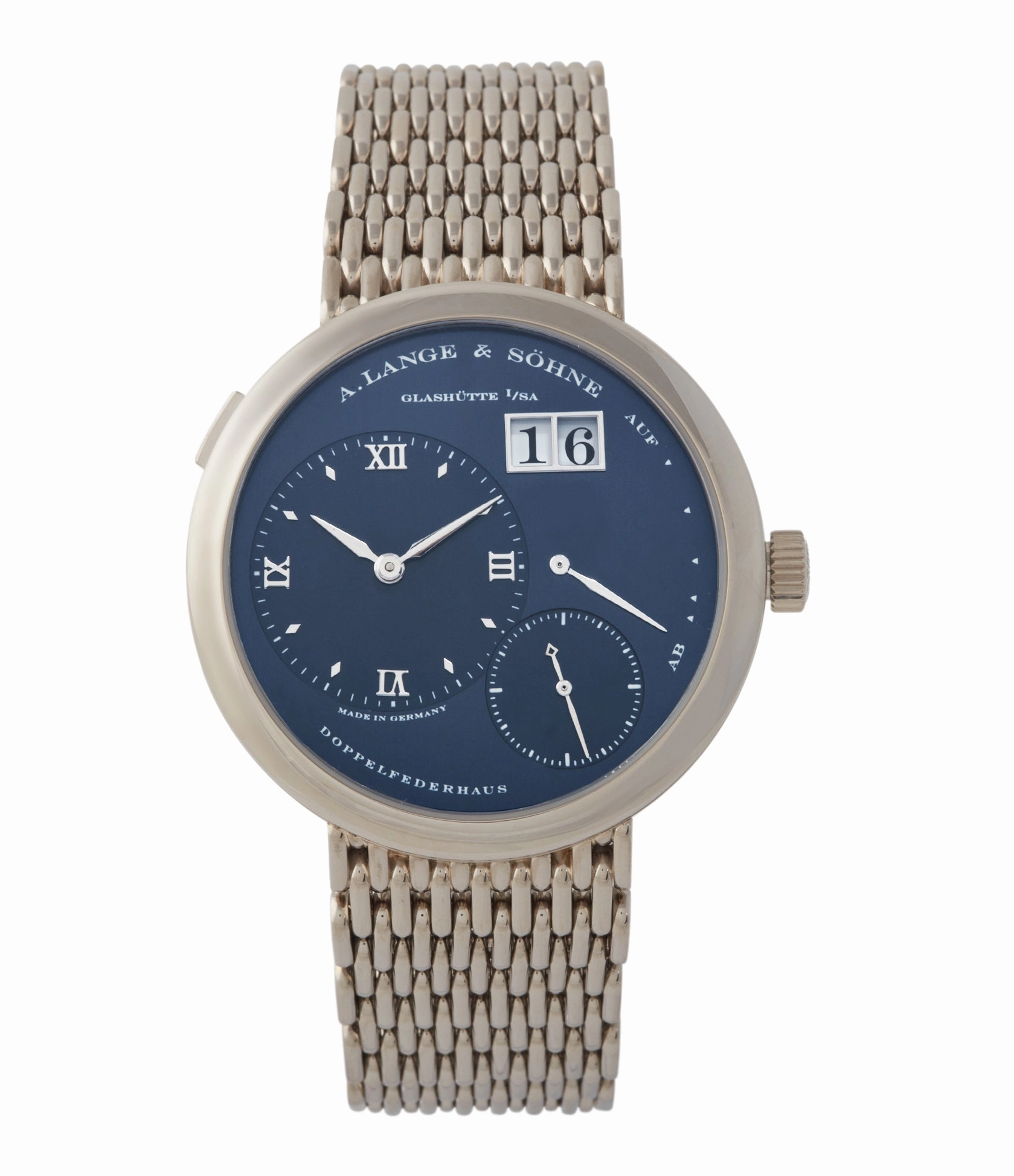 Lange 1 | Blue Dial | White Gold