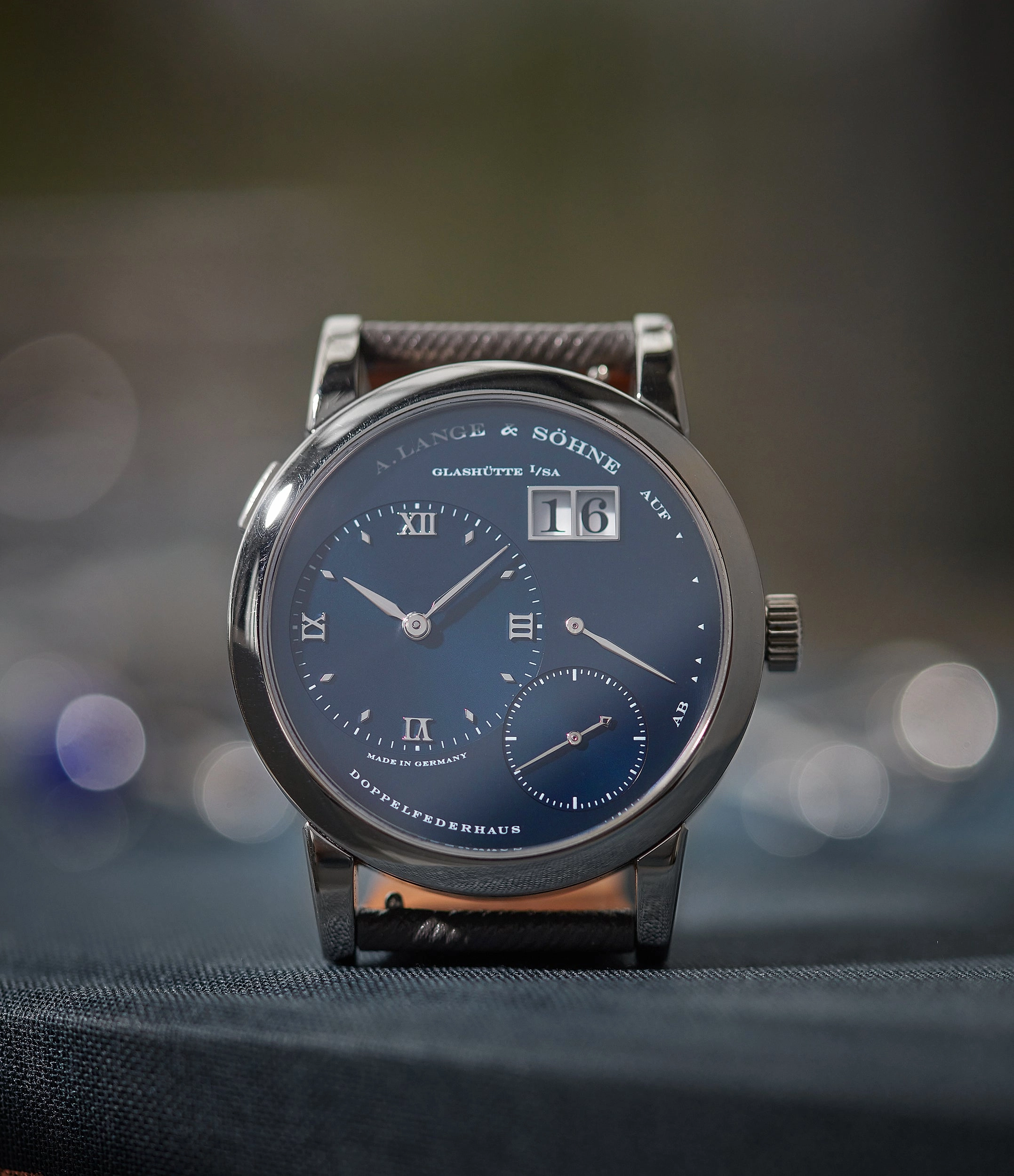 Lange 1 | Blue dial | White Gold