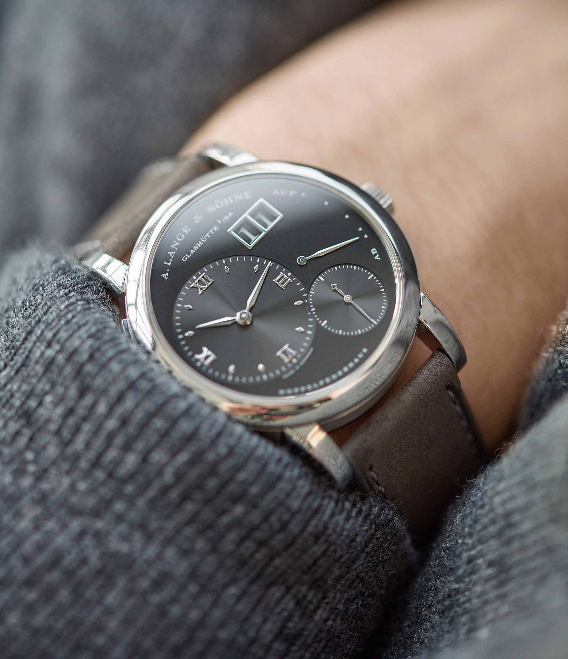 Lange 1 'Darth' | Platinum