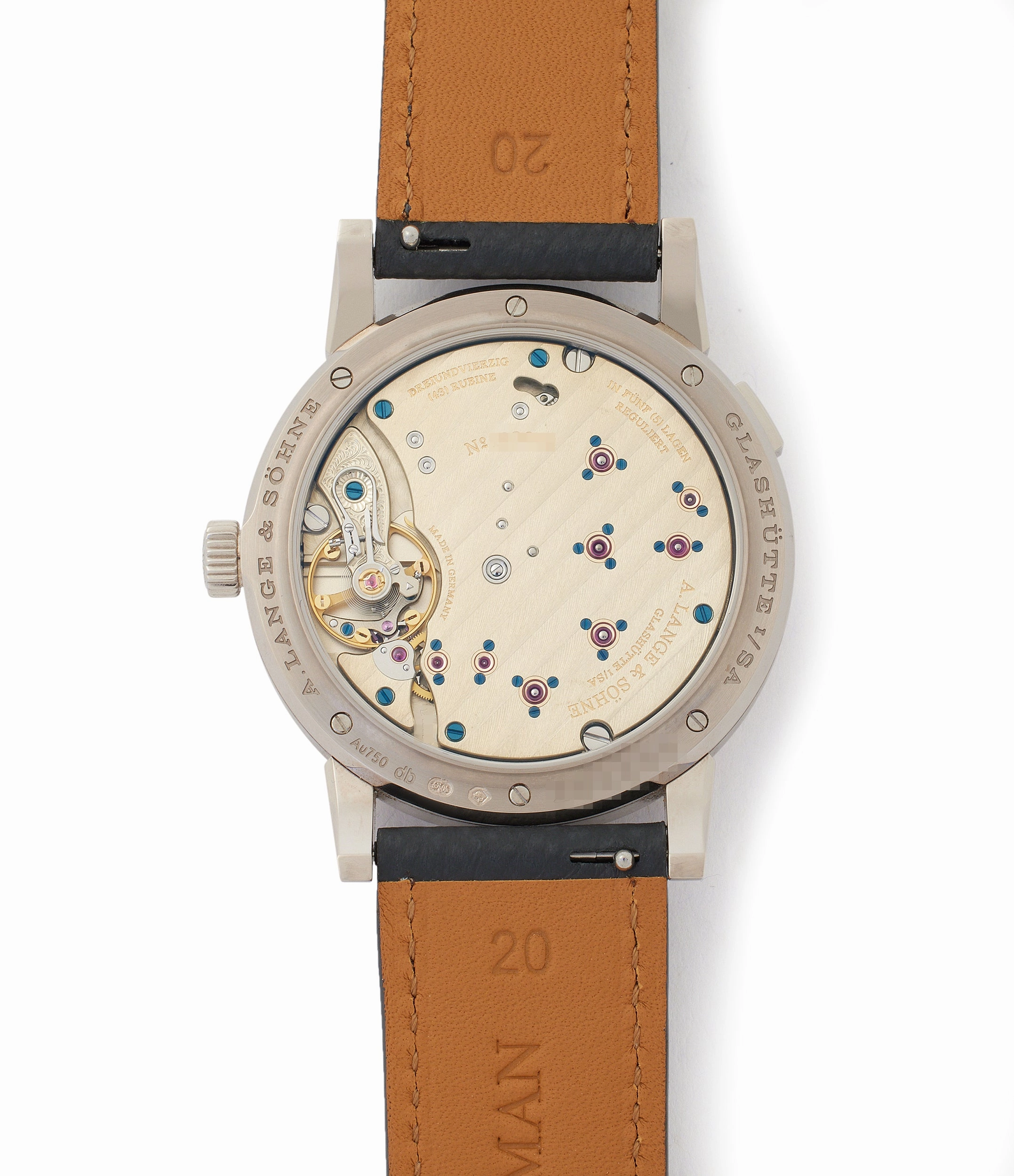 Lange 1 Blue Series | 191.028 | White Gold